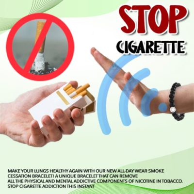 All-Day Wear Smoke Cessation Bracelet,Smoke Cessation