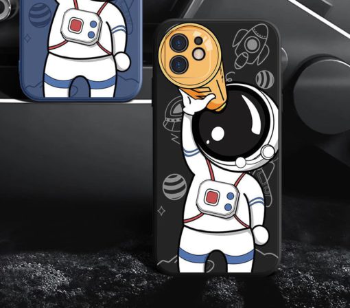 Astronaut Phone Case, Phone Case Para sa iPhone,, Case Para sa iPhone, Astronaut Phone Case Para sa iPhone