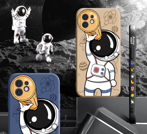Astronaut telefona maciņš, telefona maciņš priekš iPhone,, futrālis priekš iPhone, astronauta telefona maciņš priekš iPhone