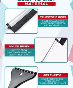 Extendable Car Snow Scraping Nano Brush