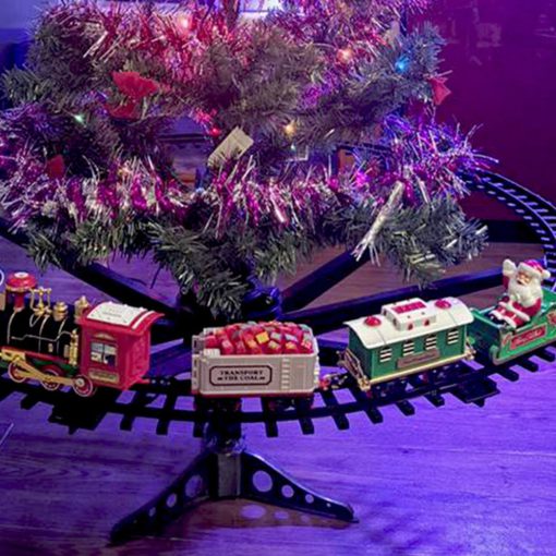 Noel Ağacı Oyuncak, Oyuncak Tren Seti, Ağaç Oyuncak