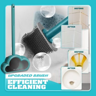 Silicone Toilet,Silicone Toilet Brush,Toilet Brush,Cloud Silicone Toilet Brush