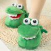 Crocodile Slippers,Christmas Crocodile,Open Mouth