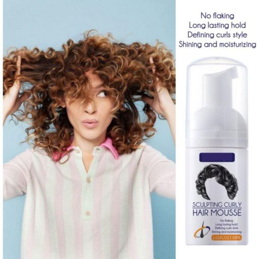 Haarstyling-Mousse,Styling-Mousse,Curly Hair Styling,Haarstyling,Curly Hair Styling Mousse