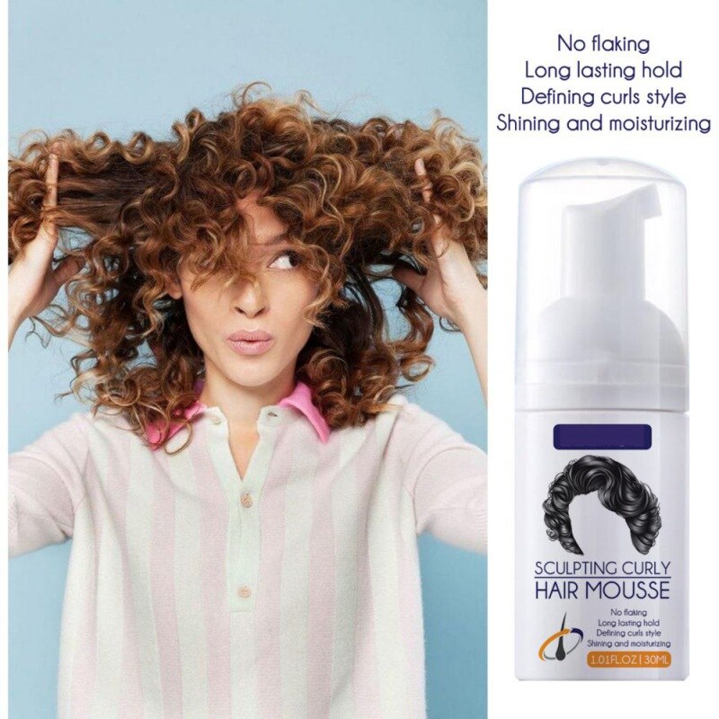 Buy Curly Hair Styling Mousse Best Price 2022 MOLOOCO