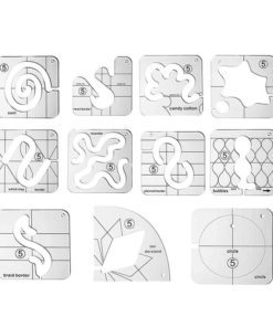 Free-Motion Garment Ruler Set