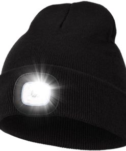 Knitted Beanie Hat,Beanie Hat,Knitted Beanie,HEADLIGHT KNITTED BEANIE HAT