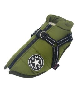 Jacket With Harness,Winter Jacket,Pet Winter Jacket With Harness