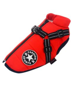 Jacket With Harness,Winter Jacket,Pet Winter Jacket With Harness