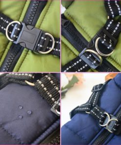 Jacket With Harness,Winter Jacket,Pet Winter Jacket With Harness