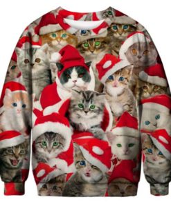Muscle Cat,Cat Sweaters,Sweaters For Men and Women,Sweaters For Men