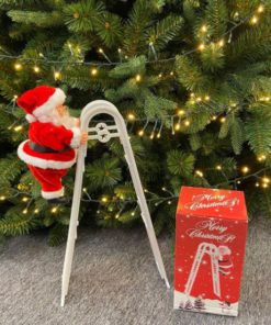 Double Ladder,Decorating Gift,Double Ladder Santa Decorating Gift