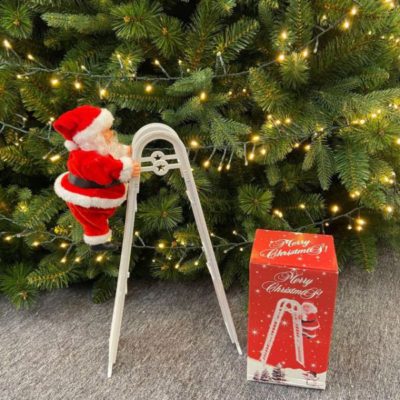 Double Ladder,Decorating Gift,Double Ladder Santa Decorating Gift
