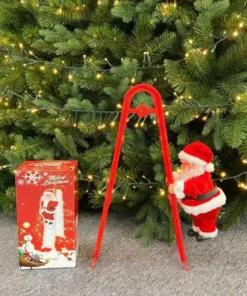 Double Ladder,Decorating Gift,Double Ladder Santa Decorating Gift