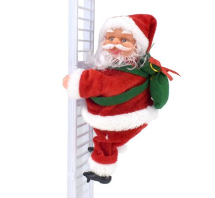 Double Ladder,Decorating Gift,Double Ladder Santa Decorating Gift