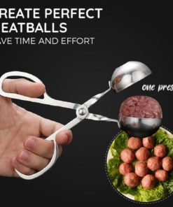 Meatball Maker,Stainless Steel One Press Meatball Maker