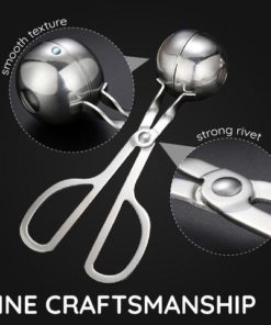 Meatball Maker,Stainless Steel One Press Meatball Maker