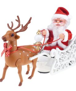 Riding Deer,Christmas Riding Deer Santa Claus