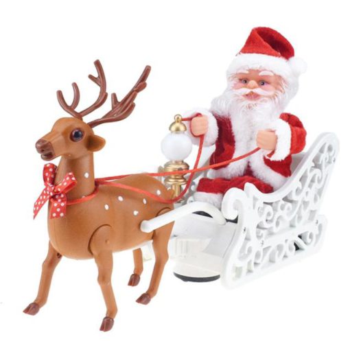 Riding Deer, Christmas Riding Deer Santa Claus
