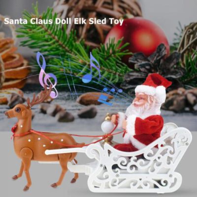 Riding Deer,Christmas Riding Deer Santa Claus