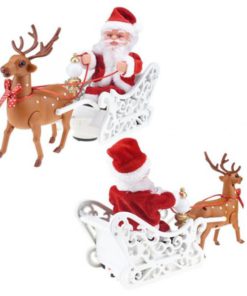 Riding Deer,Christmas Riding Deer Santa Claus