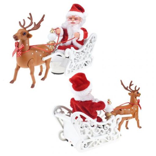 Riding Deer, Christmas Riding Deer Santa Claus