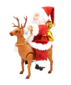 Riding Deer,Christmas Riding Deer Santa Claus