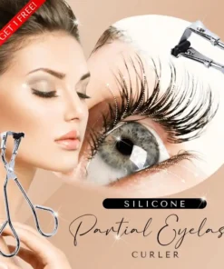 Silicone Partial Eyelash Curler