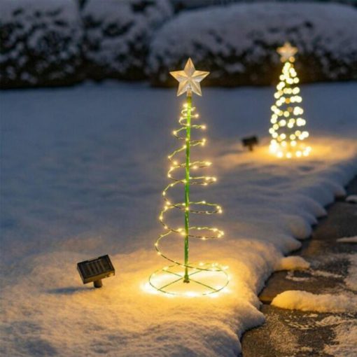 Árbore de Nadal LED, Árbore de Nadal, Nadal LED, Metal solar, Árbore de Nadal LED de metal solar