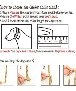 Luxury Dog Collar,Luxury Dog,Dog Collar,Stainless Steel Luxury Dog Collar