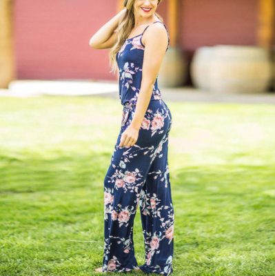 Floral Jumpsuit,Super Comfy,Super Comfy Floral Jumpsuit