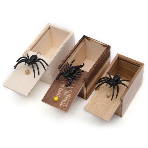 Blwch Rhodd Prank, Spider Spider, Crazy Prank, Super Funny Crazy Pift Gift Box Spider