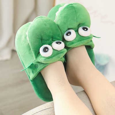 Crocodile Slippers,Christmas Crocodile,Open Mouth