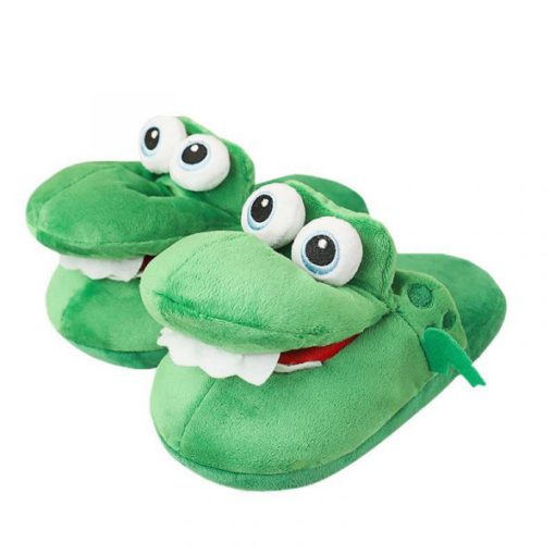Crocodile Slippers,Christmas Crocodile,ເປີດປາກ