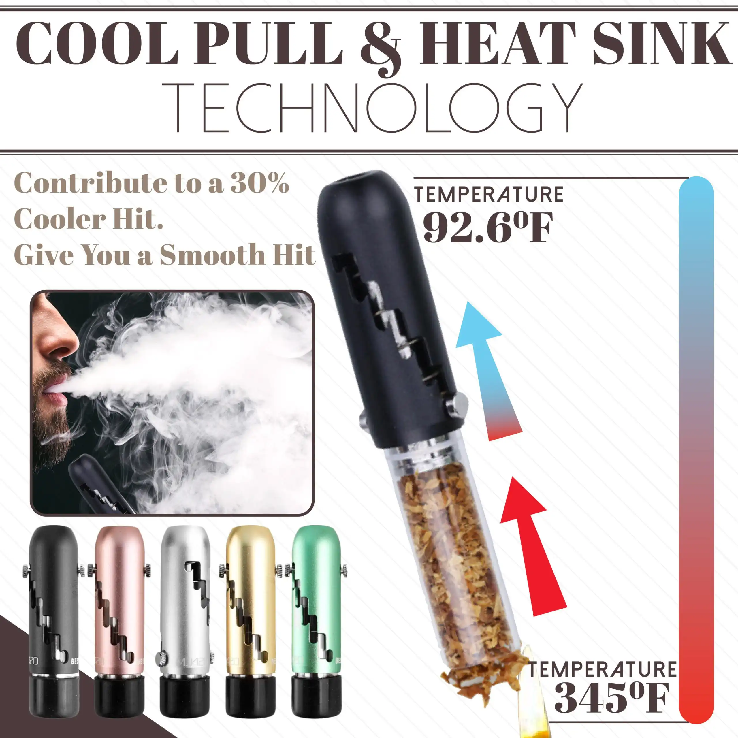 Glass Blunt,ZigZag,ZigZag Twisting Portable Glass Blunt