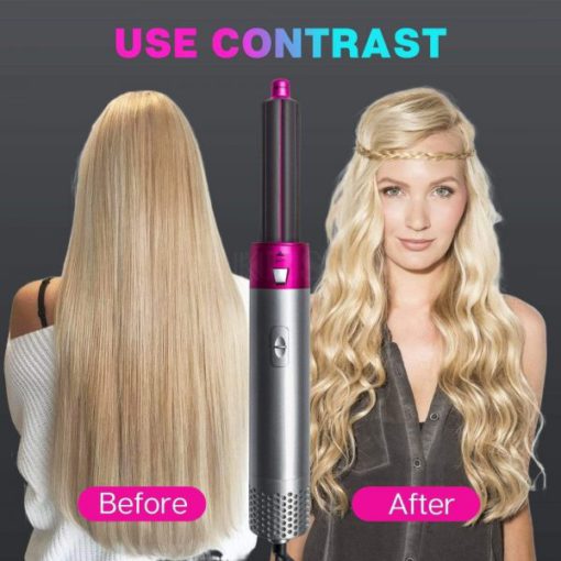 Ferramenta de modelagem de cabelo, Airwrap, 5 em 1 Multifunctional Airwrap para modelagem de cabelo