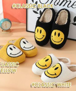 Home Slippers,SmileDay Happy Home Slippers