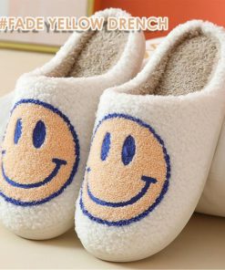 Home Slippers,SmileDay Happy Home Slippers