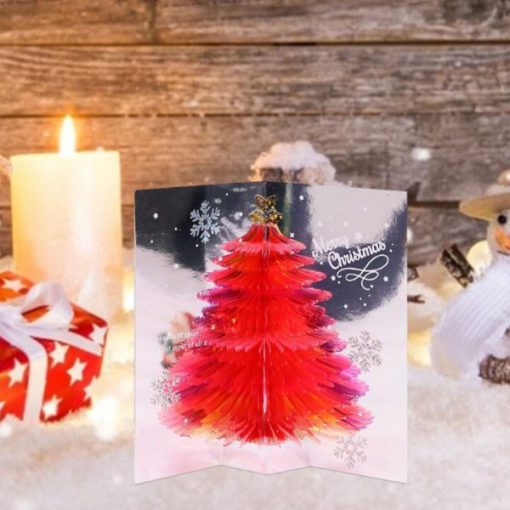 3D Christmas Card, 3D Nativitatis Domini, Christmas Card