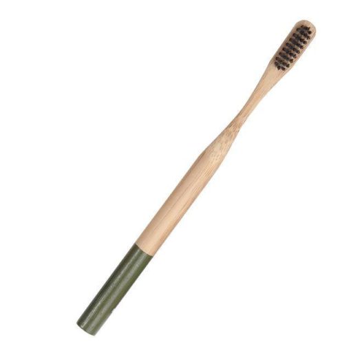 Cepillo de dentes de bambú, cepillo de dentes de bambú ecolóxico