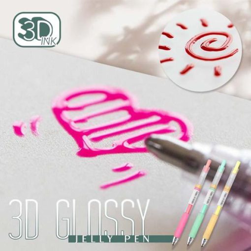 Jelly Pen,3D Jelly Pen (12 бр.)