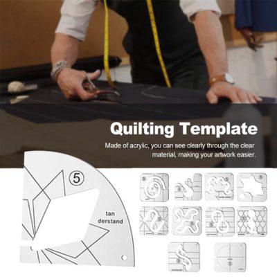 Free-Motion Garment Ruler Set