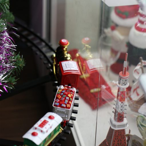 Jouet d'arbre de Noël, ensemble de train jouet, jouet d'arbre
