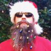 Beard Christmas Lights,LED Beard,Beard Christmas