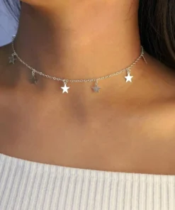 Dainty Star Necklace,Star Necklace