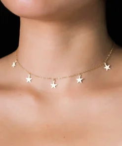 Dainty Star Necklace,Star Necklace
