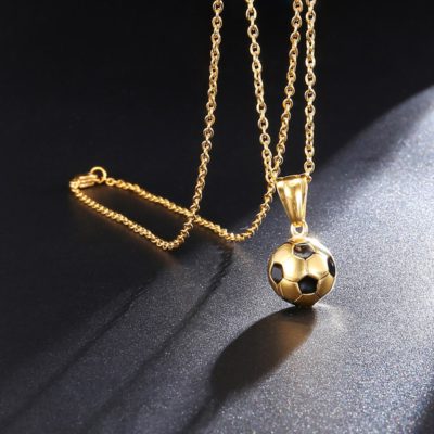 Soccer Ball Pendant,Pendant Charm Necklace,Pendant Charm,Charm Necklace,Unisex Soccer Ball Pendant Charm Necklace