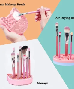 Silicone Makeup Brush,Silicone Makeup Brush Cleaner,Silicone Makeup,Silicone Makeup Brush Cleaner And Storage Rack