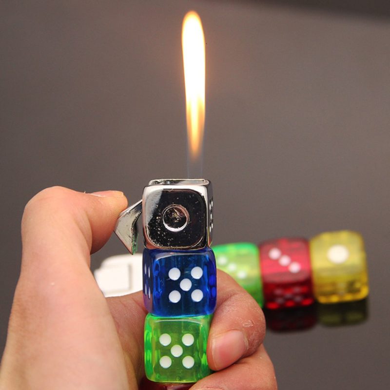 Buy Refillable LED Dice Lighter Best Price 2022 MOLOOCO