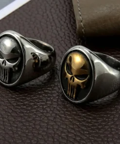 Skull Signet Ring,Signet Ring